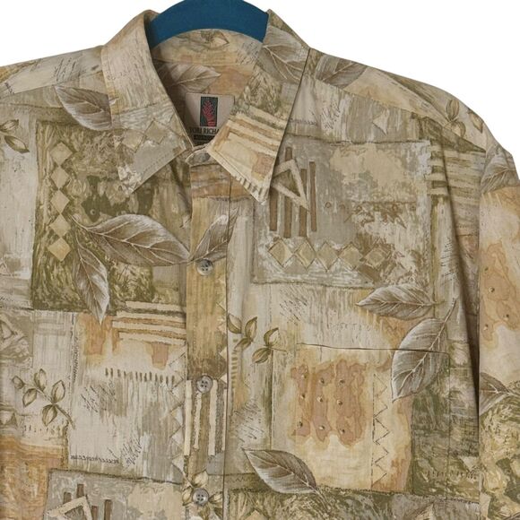 Tori Richard Honolulu Hawaiian Mens Button Front Shirt Bundle of 2 L bv - Picture 3 of 9